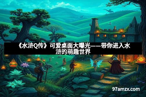 《水浒Q传》可爱桌面大曝光——带你进入水浒的萌趣世界